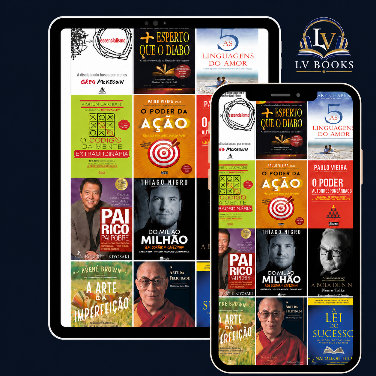 LV Books – mais de 3 mil livros