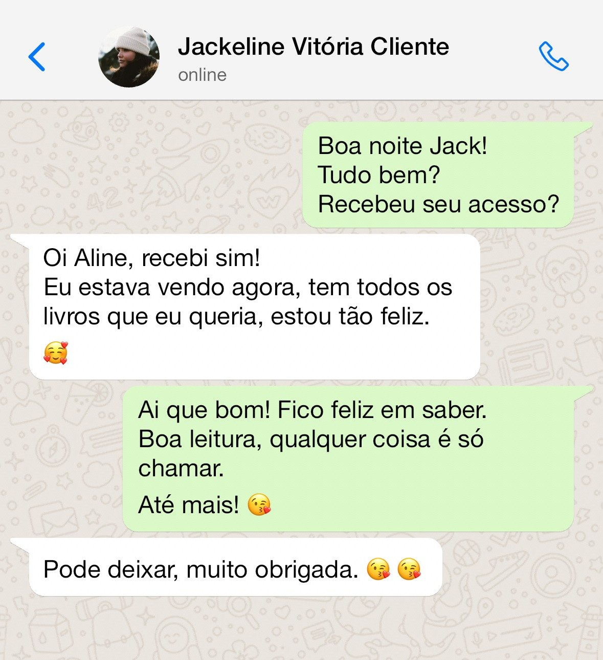 Depoimento Jackeline Vitória